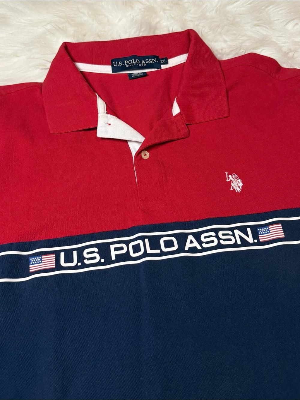 U.S Polo Assn Men’s Novelty Polo Shirt - Picture 5 of 9